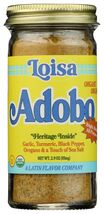 BestBy04/27 Loisa Organic Adobo Seasoning 2.9oz Non GMO Mexican Cooking ... - $62.50 MXN BestBy04/27 Loisa Organic Adobo Seasoning 2.9oz Non GMO Mexican Cooking ... - $62.50 MXN