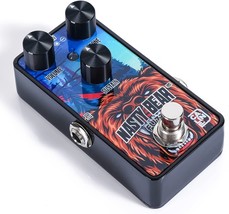 Caline G014 Fuzz Pedal Mini Fuzz Effect Pedal For Electric Guitar And Bass With - £42.04 GBP