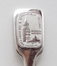 Collector Souvenir Spoon USA Michigan Dearborn Greenfield Village Henry Ford - £7.85 GBP