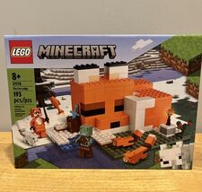 LEGO Minecraft The Fox Lodge 21178 Building Toy 193 Pcs Ages 8+ New - $34.48 CAD