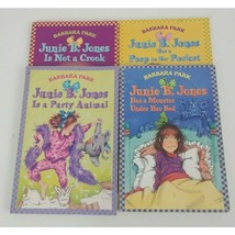 Vintage Lot of 4 Junie B. Jones Paperback Chapter Books By Barbara Parks (B) - £7.74 GBP