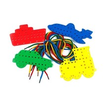Creation Station Transport Lacing Shapes  - $5.00