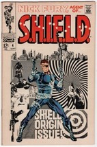 Nick Fury, Agent Of Shield Comic Book #4 Marvel Comics 1968 Nice Copy E - $38.58