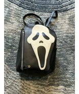 Rare Scream Ghostface Glow in the Dark Mini Black Leather Backpack Had D... - $54.09 CAD