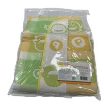 Piyo Six Layer Cotton Gauze Bath Towel, Yellow/Green - £6.69 GBP