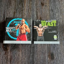 Beachbody Insanity Max: 30 Month 1 &amp; 2 DVD Set + Body Beast Luck 7 Abs W... - $18.69