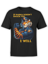 FANTUCCI Police T-Shirt Collection | Tiger Karma T-Shirt | Unisex - £16.76 GBP+