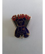 Vintage TY Beanie Baby CLUBBY Club Bear Blue Lapel Pin - €12,93 EUR