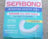 SeaBond Denture Adhesive Seals 30 Lowers x 4 Pack--FREE SHIPPING! - £15.53 GBP