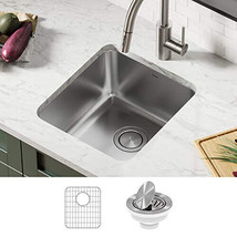 Dex 17-inch Undermount 16 Gauge Stainless Steel Single Bowl Kitchen Sink... - $11,777.41 MXN