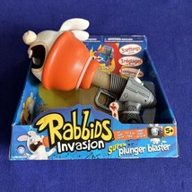 NEW! Raving Rabbids Invasion Super Plunger Blaster Toy 2014 Ubisoft - Sealed! - £23.40 GBP