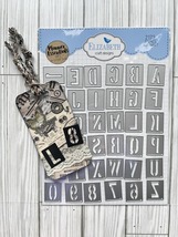 Stencil Alphabet Die set Elizabeth Craft Designs 2173 image 3