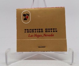 Vintage Frontier Hotel Matchbook Matches Complete Unstruck Las Vegas Nevada - $7.42