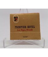 Vintage Frontier Hotel Matchbook Matches Complete Unstruck Las Vegas Nevada - $141.27 MXN