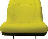Milsco XB180 Yellow Seat With Bracket Fits John Deere Lawnmowers 240 245... - $149.99