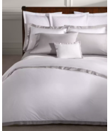 Ralph Lauren 624TC Organic Cotton Sateen Border King Duvet Cover $470 Pl... - $192.33 CAD
