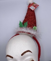 Be Jolly Light Up Holiday Santa Hat Headband - £10.43 GBP