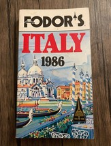 Fodor&#39;s Italy 1986 - Vintage Travel Guide - £11.73 GBP