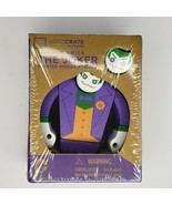 LootCrate The Joker Painted Wooden Figure DC Change Faces Decor Gift Batman - £8.81 GBP