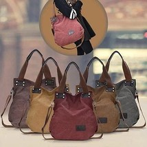 Color: Brown - Gypsy Soul Canvas Hand Bag - $58.89