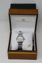 Philip Watch Anniversary Collection Ladies Woman Oval Swiss Made Watch - $199.99