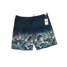 Quiksilver Men OR Surfsilk Panel 20&quot; Board Shorts Swim trunks Black/camo... - $24.75