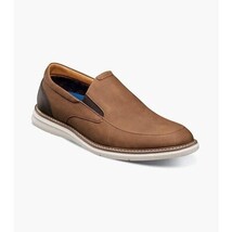 Nunn Bush Chase Casual Moc Toe Slip-On Walking Shoes Cognac Multi 85106-229 image 5
