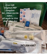 PRP Complete Kit, all you need , sterile Glass  tubes, made in USA ship same - $90.00