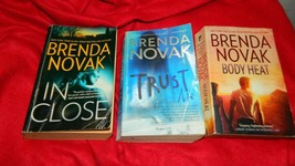 BRENDA NOVAK LOT OF 3 PAPERBACK IN CLOSE, TRUST ME &amp; BODY HEAT FREE USA ... - $9.49