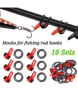 10pcs Fishing Rod Pole Hook Keeper Lure Bait Safety Fishing Holder Tackl... - €4,26 EUR