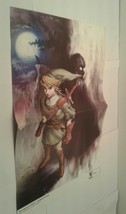 The Legend of Zelda: Twilight Princess 15.5&#39;&#39;x11.5&#39;&#39; Double Sided Poster Wolf - £9.63 GBP
