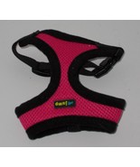 Jump Dog Harness Pink Black Size XXS Xtra Xtra Small Neoprene Mesh - $14.80