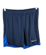 Nike Athletic Shorts Blue Size Large (No Pockets) Mens Sports - £18.80 GBP