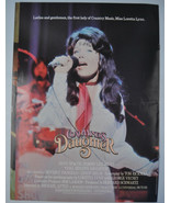 Coal Miner&#39;s Daughter 1979 Promo Brochure Poster 15 x 22 - $278.54 MXN