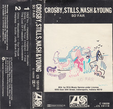 So Far [Audio Cassette] Crosby Stills Nash and Young - $12.99