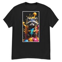Rocky Raccoon Color Black T-shirt  - $15.84+