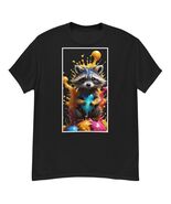 Rocky Raccoon Color Black T-shirt  - $15.84+