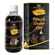 Pure Organic Ethiopian Black Seed Oil Cold Pressed Edible All Natural 2.... - £15.78 GBP