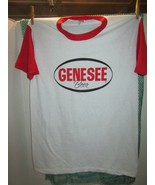 NOS 1970&#39;s GENESEE BEER T-Shirt-Adult Size Large-Never Worn - $59.95