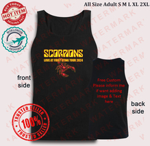 SCORPIONS LOVE AT FIRST STING TOUR 2024 Tank Top - £22.02 GBP
