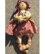 Primitive Decor 8285CD- Primitive Red Check Doll - £10.34 GBP