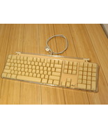 Apple M7803 Beige Clear Wired Pro USB Keyboard OEM Genuine - £14.41 GBP