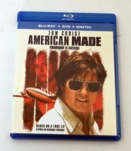 American Made (Blu-ray + DVD + Digital) 2017, Tom Cruise, Dohmnall Glees... - £4.83 GBP