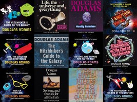 The Hitchhiker&#39;s Guide to the Galaxy Unabridged Audiobooks (Books 1-6) - $19.95