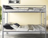 Lifesky Twin-Over-Twin Metal Bunk Bed - Heavy Duty Bunk Bed Frame - Bunk... - $517.99