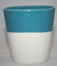 Starbucks Coffee 2011 Tazo White Blue Bone China Coffee Tea Mug  Cup  - £23.30 GBP