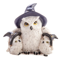 Snowy Owl Family Figurine - £28.11 GBP