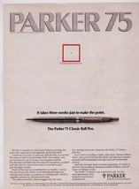 The Volvo 164 Original Color Print Ad from 1973 with Parker Pen ad on reverse! - $19.77