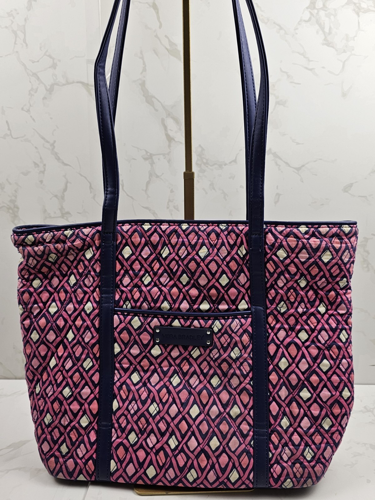 Vera Bradley Katalina Pink Medium Tote - $10.39
