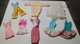 EC 10pc  Barbie Doll Vintage to Modern Clothing Lot. Outfits for Barbie - £14.61 GBP
